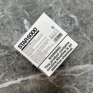 Vozol Star 6000 Raspberry Orange 💨 ‣ Only 14€👍