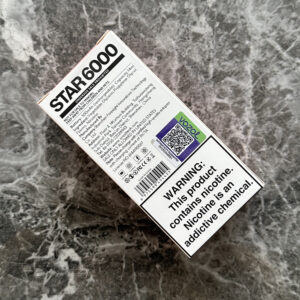 Vozol Star 6000 Strawberry Raspberry 💨 ‣ Only 14€👍