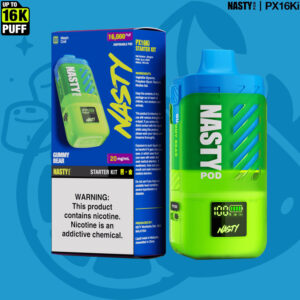 NASTY Pod PX16Ki Gummy Bear – Starter Kit ‣ Vape 👍