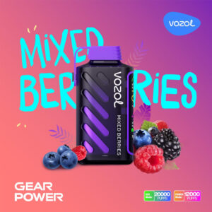 Vozol Gear Power 20000 Mixed Berries 💨 ‣ Vape ‣ Only 9€ 👍